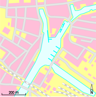 Karte Marina Marina Emden