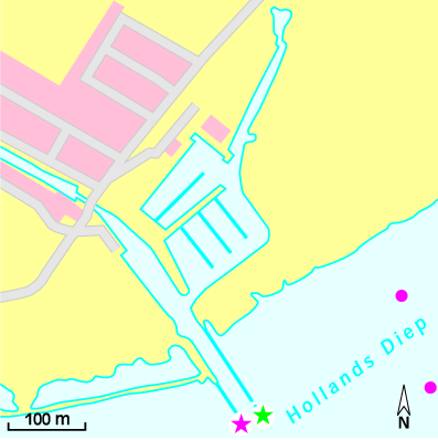 Karte Marina Jachthaven Strijensas