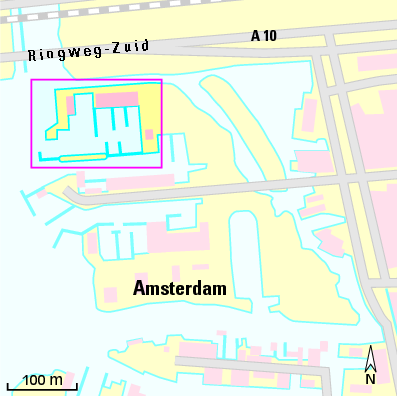 Karte Marina W.V. Amsterdam