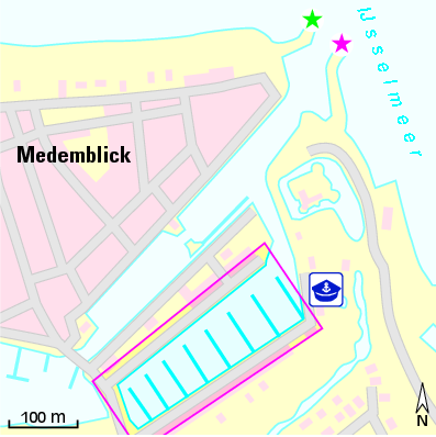 Karte Marina Jachthaven Pekelharinghaven
