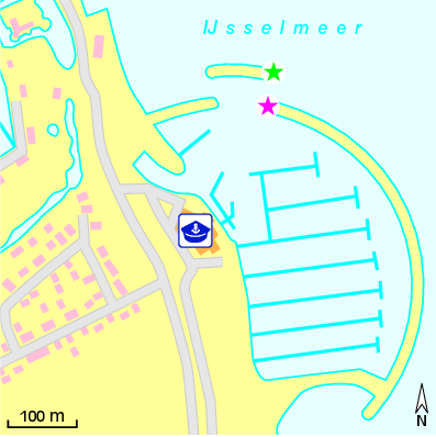 Karte Marina Regatta Center Medemblick