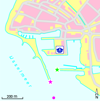 Karte Marina Gemeente Haven Urk