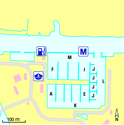 Karte Marina Marina Makkum