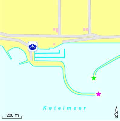 Karte Marina Marina Schokkerstrand