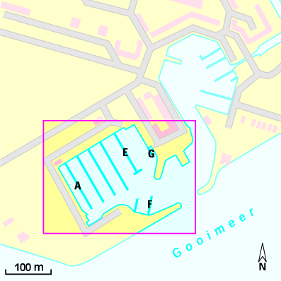 Karte Marina W.S.V. Almere-Haven