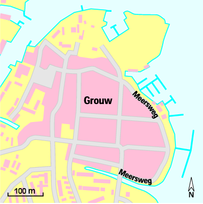 Karte Marina Vereniging Grouwster Watersport