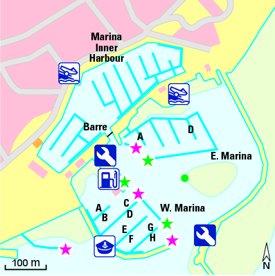 Karte Marina Ramsgate Marina