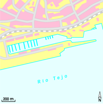 Karte Marina Porto de Lisboa