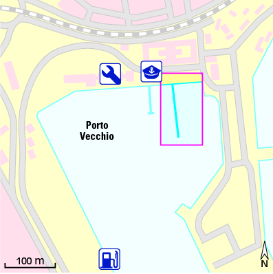 Karte Marina Diporto Nautico Etneo