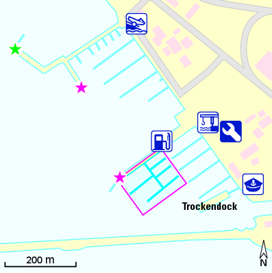 Karte Marina Marina del Sole