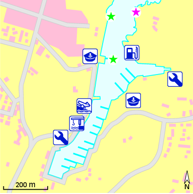 Karte Marina Porto di Santa Teresa Gallura