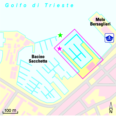 Karte Marina Marina San Giusto