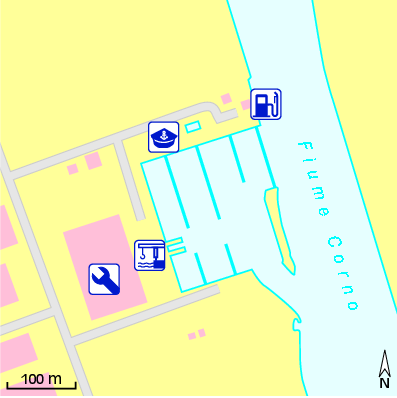 Karte Marina Marina San Giorgio