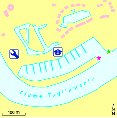 Karte Marina Marina Punta Verde