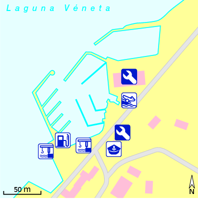 Karte Marina Marina di Lio Grando srl