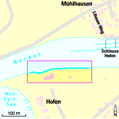 Karte Marina Wassersportgemeinschaft Stuttgart e.V.