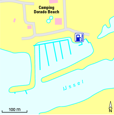 Karte Marina Dorado Beach