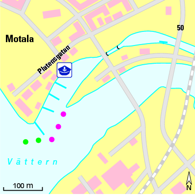 Karte Marina Marina Motala
