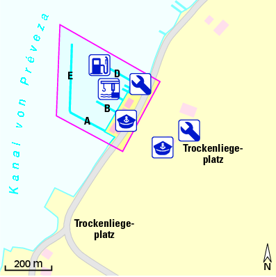 Karte Marina Cleopatra Marina