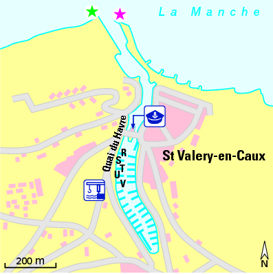 Karte Marina Marina Saint-Valery-En-Caux