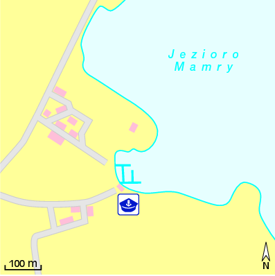 Karte Marina Ośrodek Żeglarski WIKING
