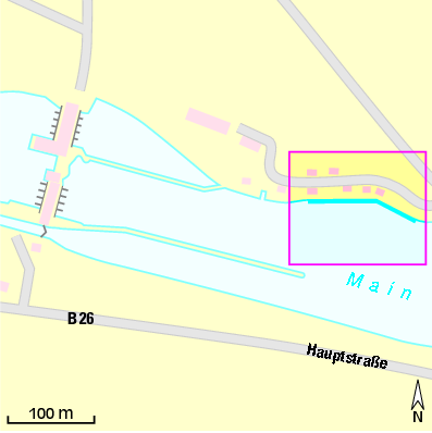 Karte Marina 1. Motorboot- und Wasserski-Club Bamberg e.V.