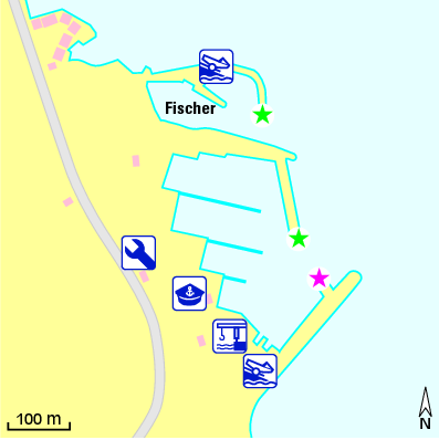 Karte Marina Port Alaçati Marina