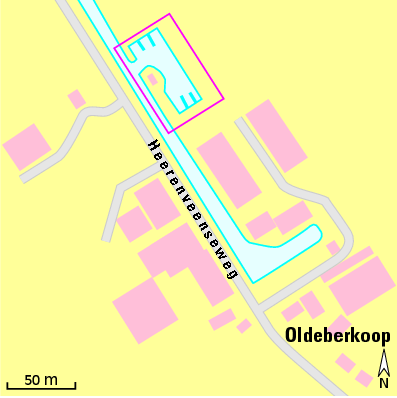 Karte Marina Stichting Passantenhaven Oldeberkoop