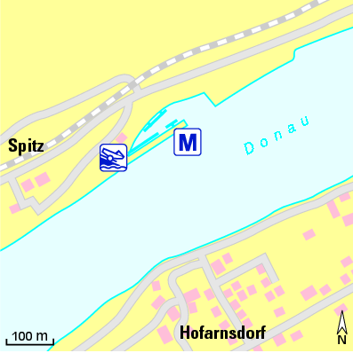 Karte Marina Wassersportclub Spitz