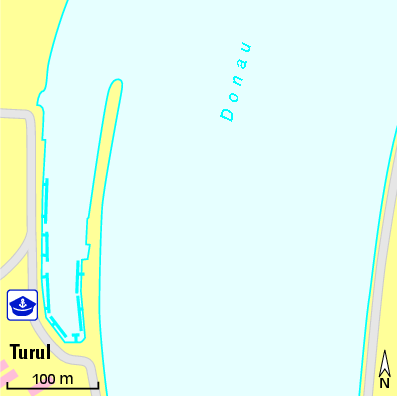 Karte Marina Bootsverein Turul