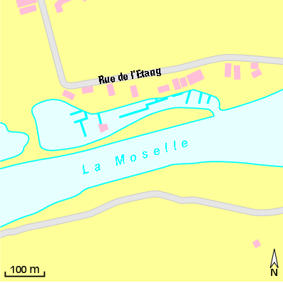 Karte Marina Port Robert Schuman