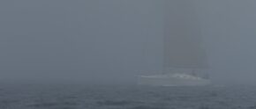 Nebel Segelboot
