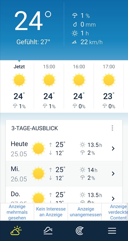 Weather Pro Screenshot